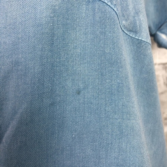 NWT Ardene Chambray Tie Waist Shirt - Picture 8 of 8